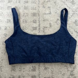 Outdoor Voices Double Time Bra in Navy